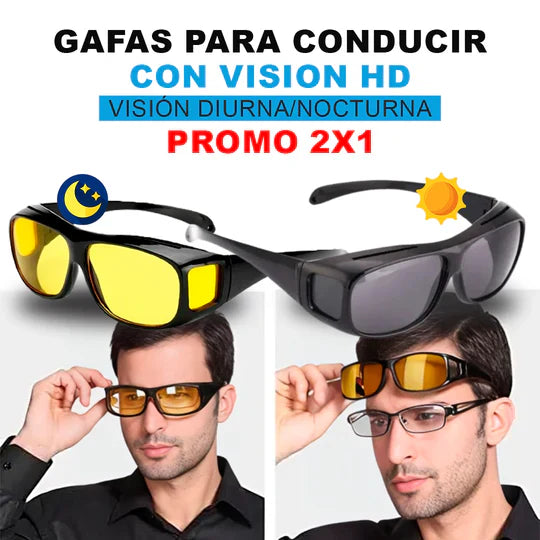 Gafas Visión Nocturna Ultra HD 2X1