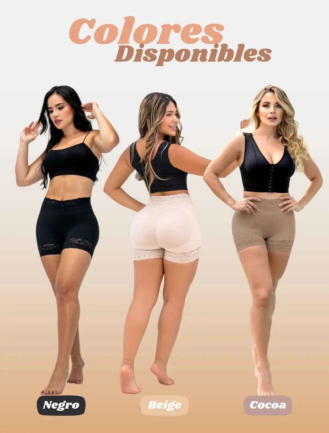 SHORT CACHETERO LEVANTACOLA CON VARILLA FAJASMEDELLIN