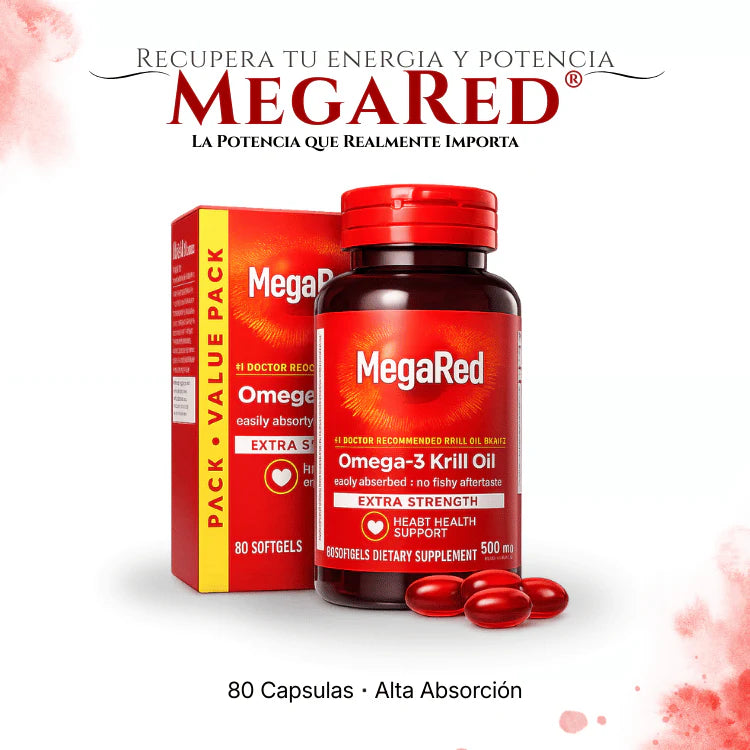 MegaRed® - Recupera tu Energia y Potencia + 🎁
