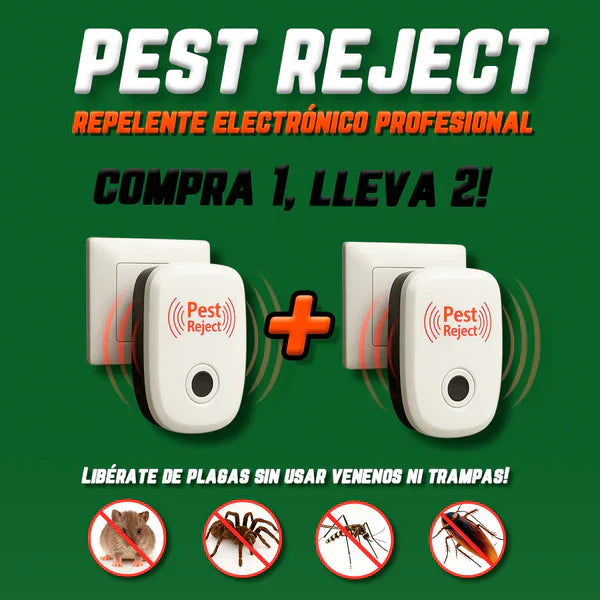 SUPER REPELENTE ULTRASÓNICO -🛡️ ¡PAGA 1 Y PROTEGE EL DOBLE!