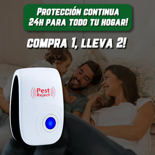 SUPER REPELENTE ULTRASÓNICO -🛡️ ¡PAGA 1 Y PROTEGE EL DOBLE!