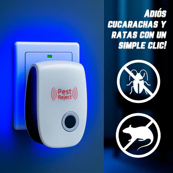 SUPER REPELENTE ULTRASÓNICO -🛡️ ¡PAGA 1 Y PROTEGE EL DOBLE!