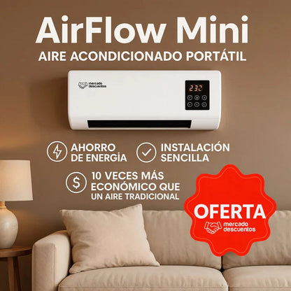 Aire Acondicionado Y Calefactor 2 En 1 Calefactor Split 110v Control Remoto